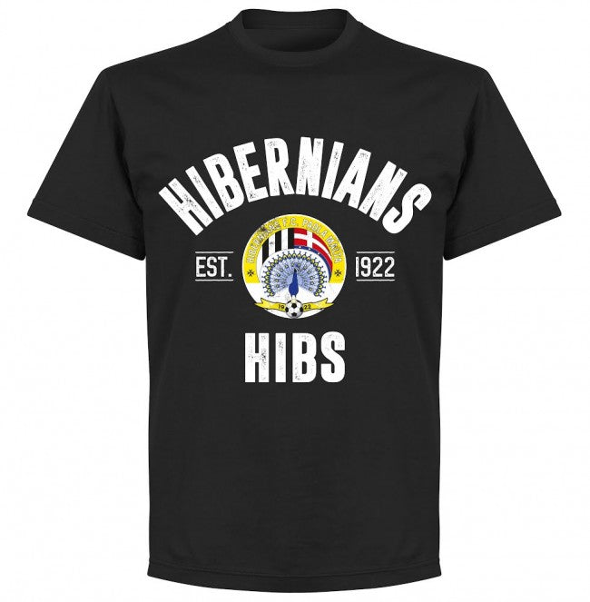 Hibernians Established T-shirt - Black - Terrace Gear