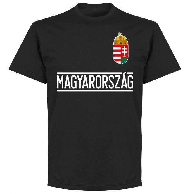 Hungary Team T-Shirt - Black