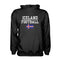 Iceland Football Hoodie - Black