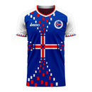 Iceland 2020-2021 Home Concept Football Kit (Libero) - Little Boys