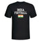 India Football T-Shirt - Black