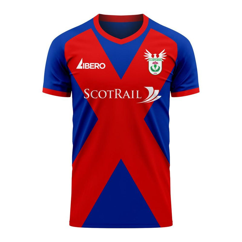 Inverness 2020-2021 Home Concept Football Kit (Libero) - Adult Long Sleeve
