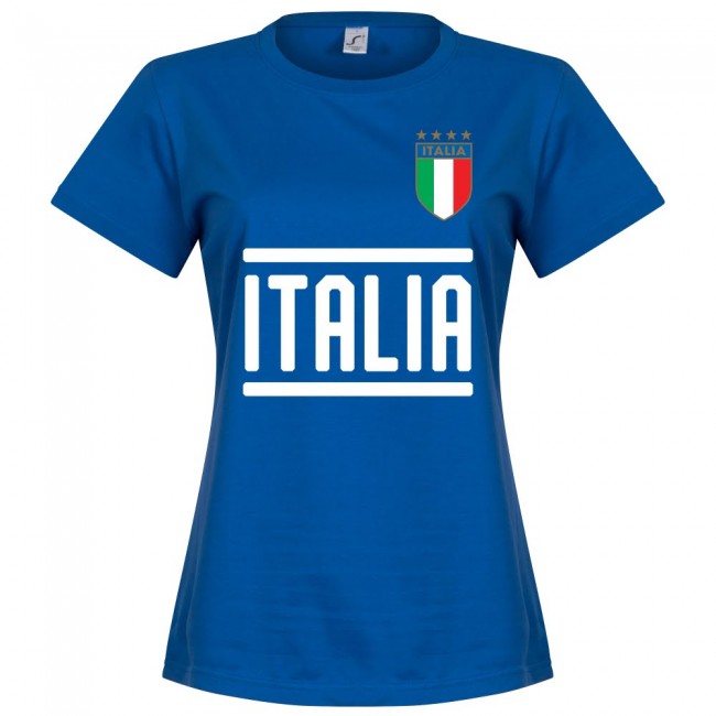 Italy Team Womens T-Shirt - Royal