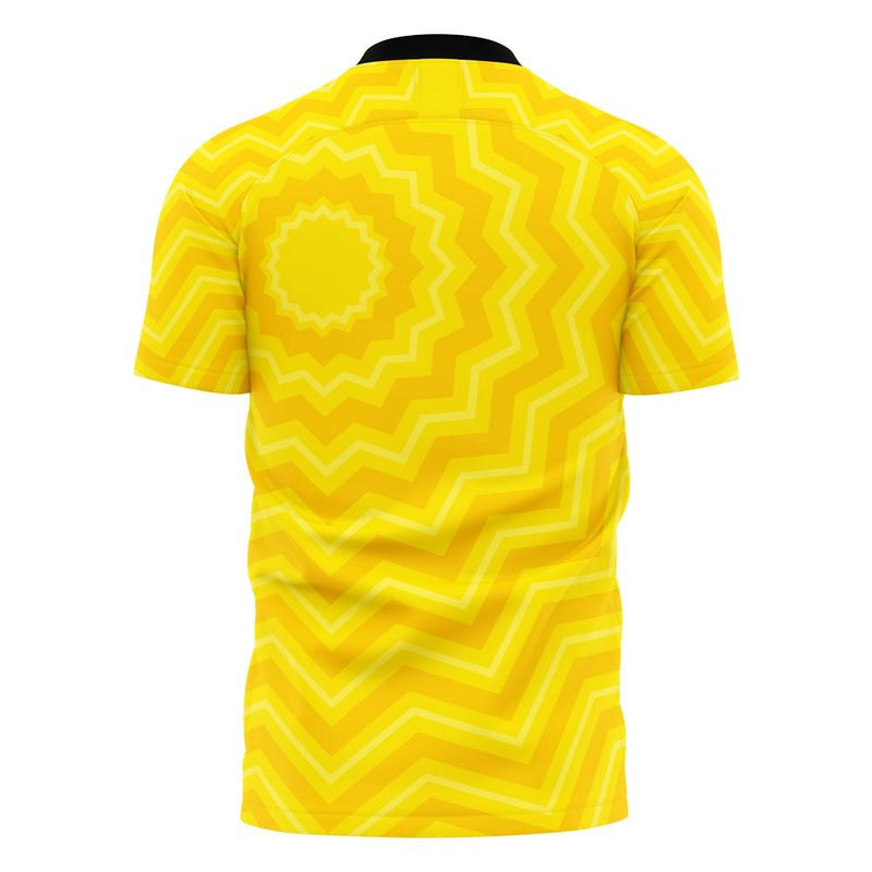 Al-Ittihad 2021-2022 Home Concept Football Kit (Libero) - Kids (Long Sleeve)