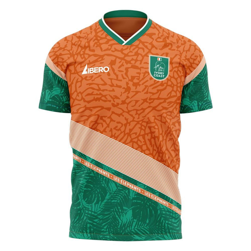 Ivory Coast 2021-2022 Away Concept Football Kit (Libero) (CORNET 11)