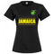 Jamaica Team Womens T-Shirt - Black