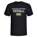 Karakalpakstan Football T-Shirt - Black
