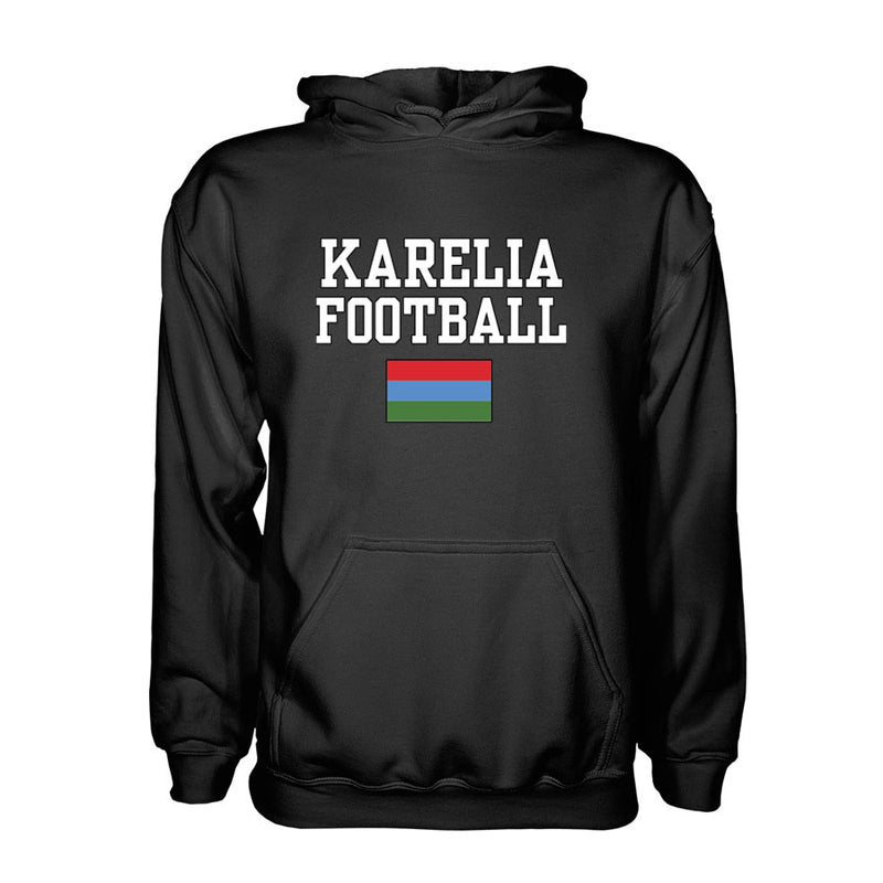 Karelia Football Hoodie - Black