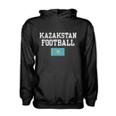 Kazakstan Football Hoodie - Black