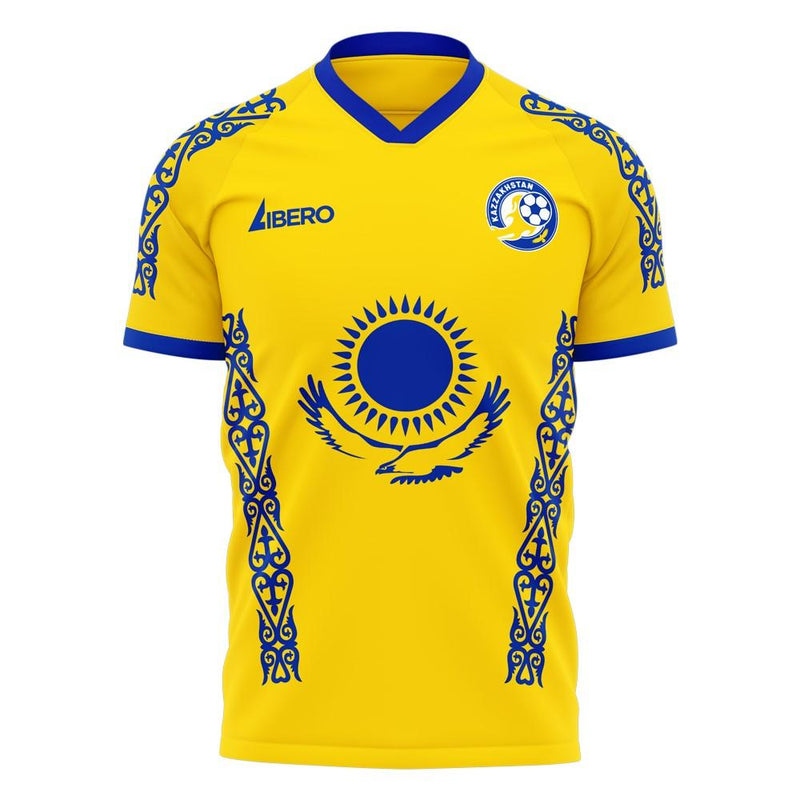 Kazakhstan 2020-2021 Home Concept Football Kit (Libero) - Little Boys