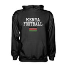 Kenya Football Hoodie - Black