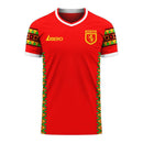 Kenya 2020-2021 Home Concept Football Kit (Libero) - Kids (Long Sleeve)