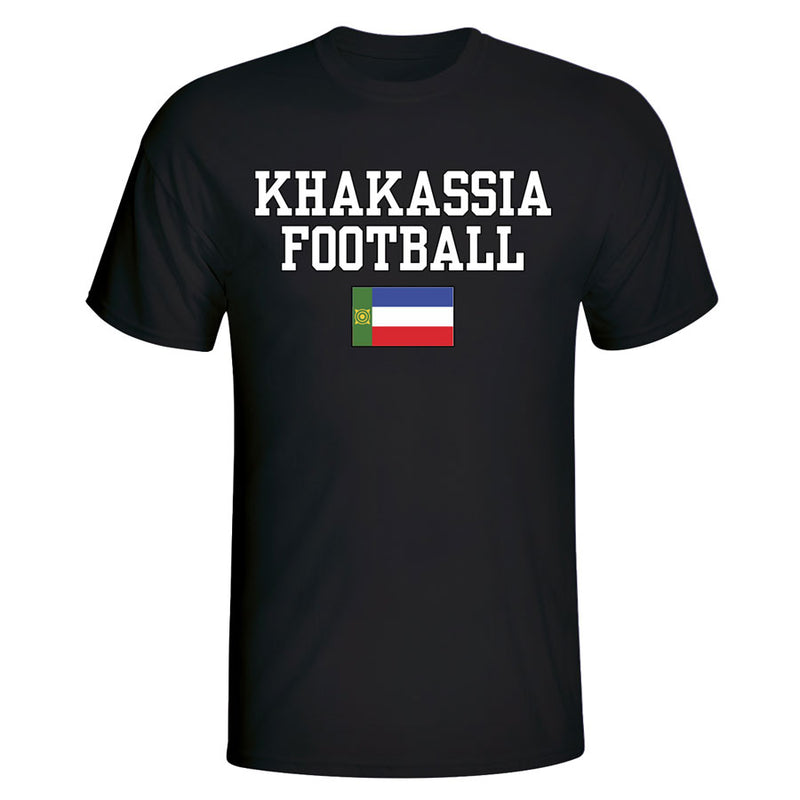 Khakassia Football T-Shirt - Black