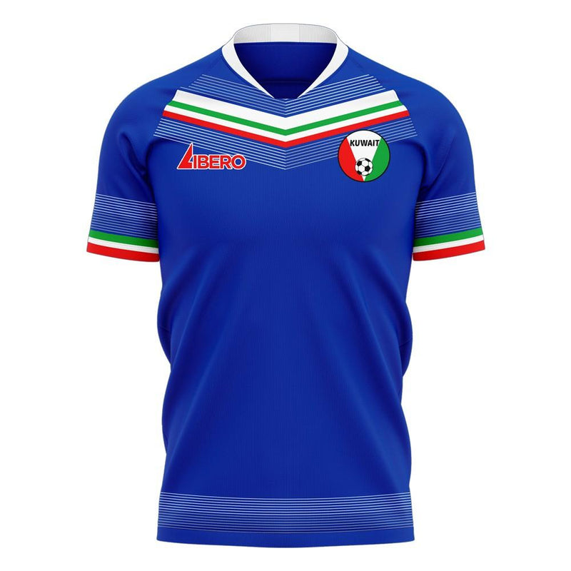 Kuwait 2020-2021 Home Concept Football Kit (Libero) - Kids (Long Sleeve)