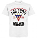 LDU Quito Established T-shirt - White - Terrace Gear