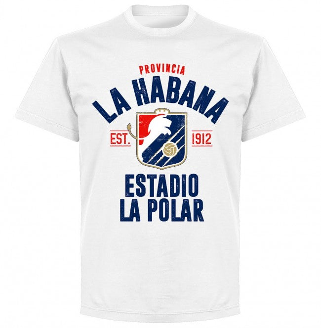 La Habana Established T-Shirt - White - Terrace Gear