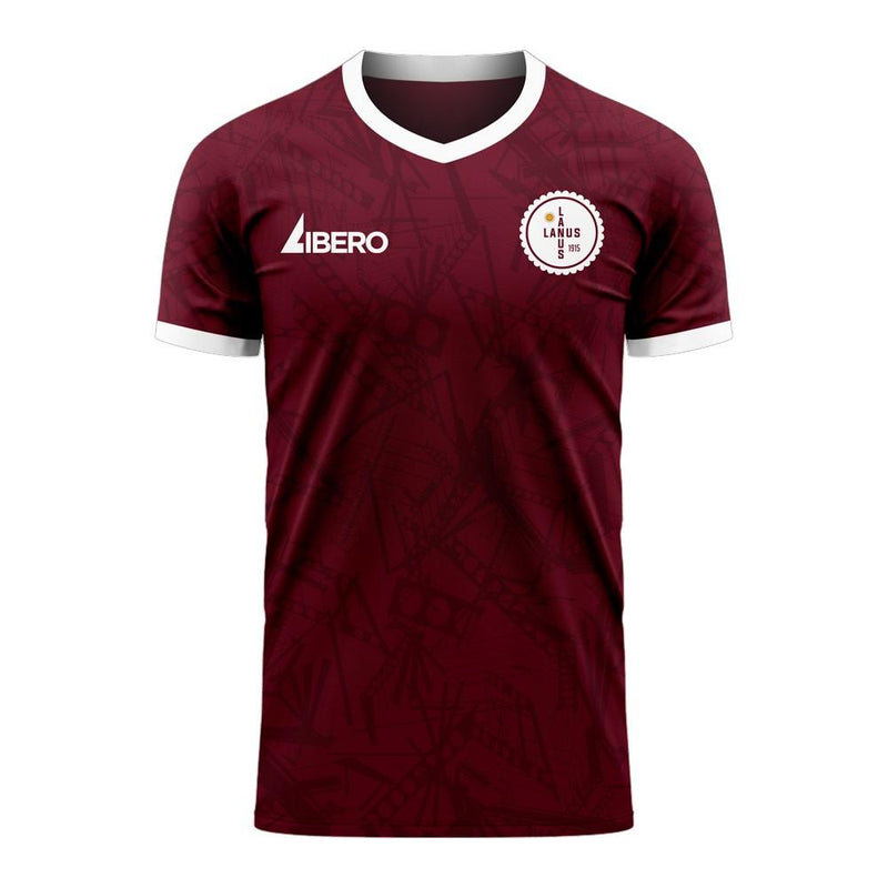 Lanus 2020-2021 Home Concept Football Kit (Libero) - Kids (Long Sleeve)