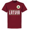 Latvia Team T-Shirt - Chilli Red