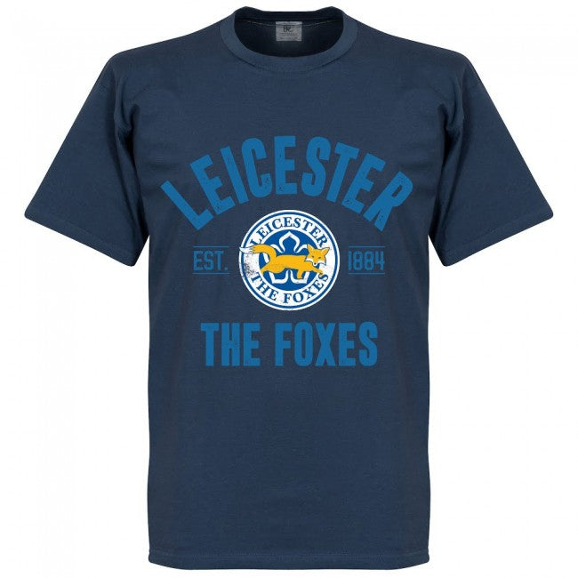 Leicester Established T-Shirt - Denim