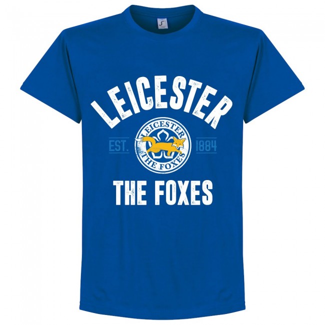 Leicester Established T-Shirt - Royal