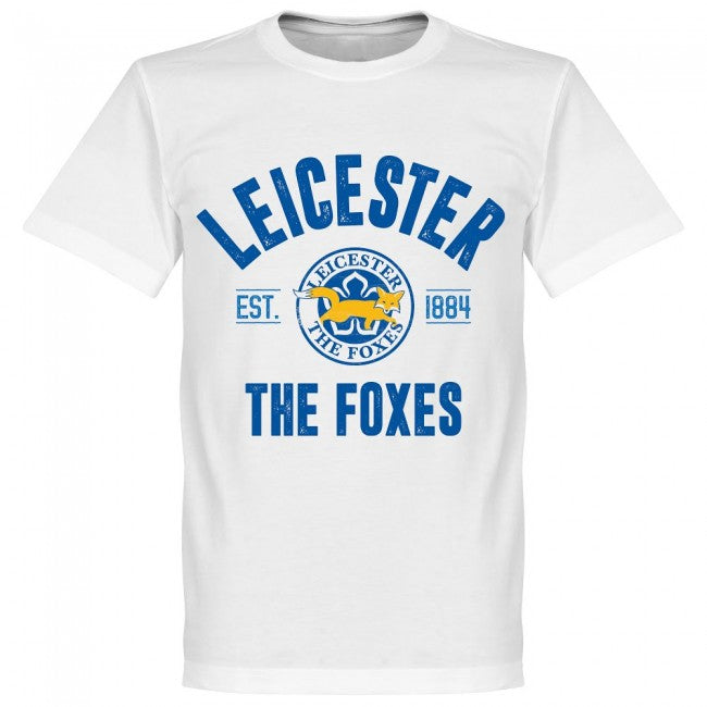 Leicester Established T-Shirt - White