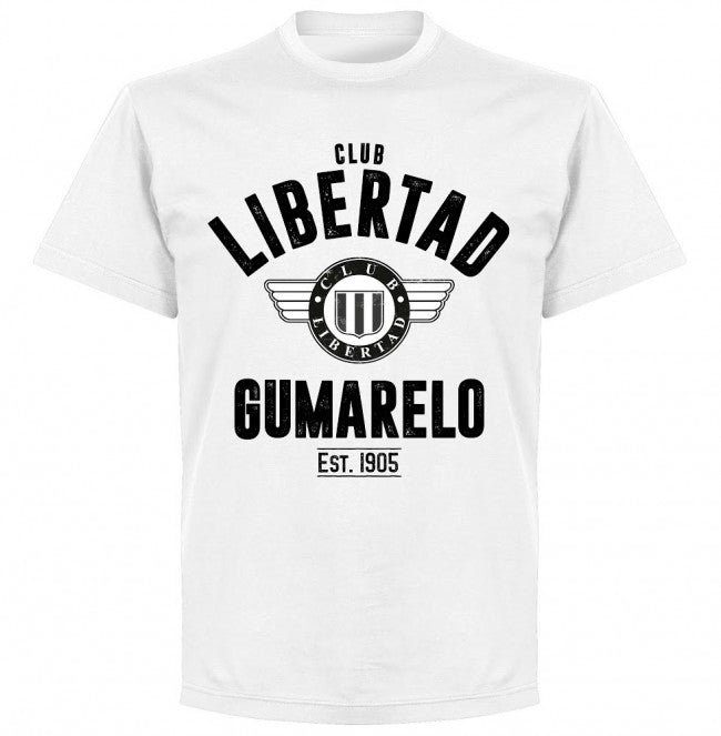 Libertad Established T-Shirt - White - Terrace Gear