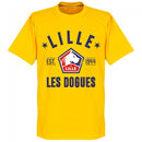 Lille Established T-Shirt - Yellow - Terrace Gear
