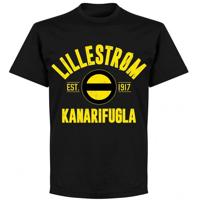 Lillestrom Established T-shirt - Black - Terrace Gear