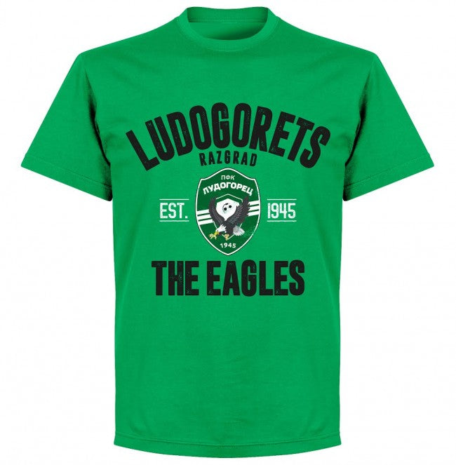 Ludogorets Established T-shirt - Green - Terrace Gear