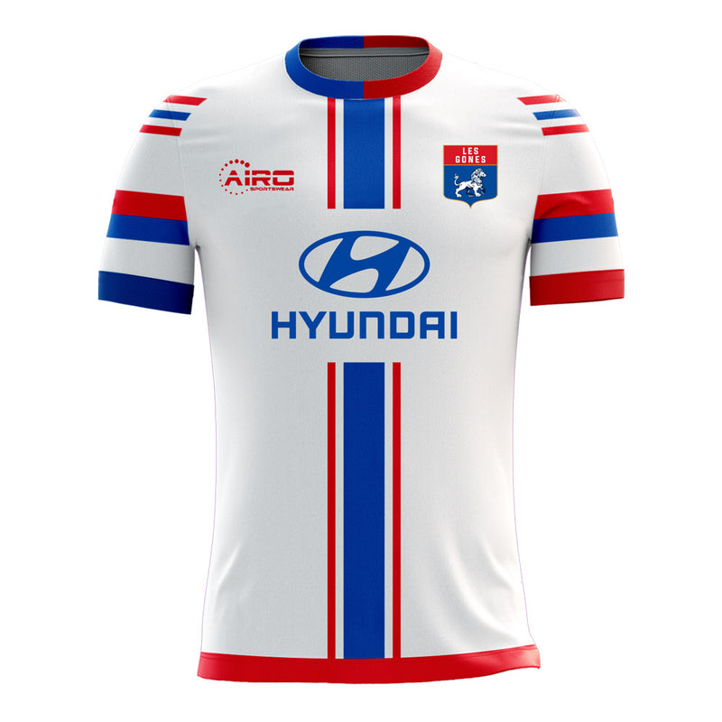 Lyon 2020-2021 Home Concept Football Kit (Airo) - Terrace Gear