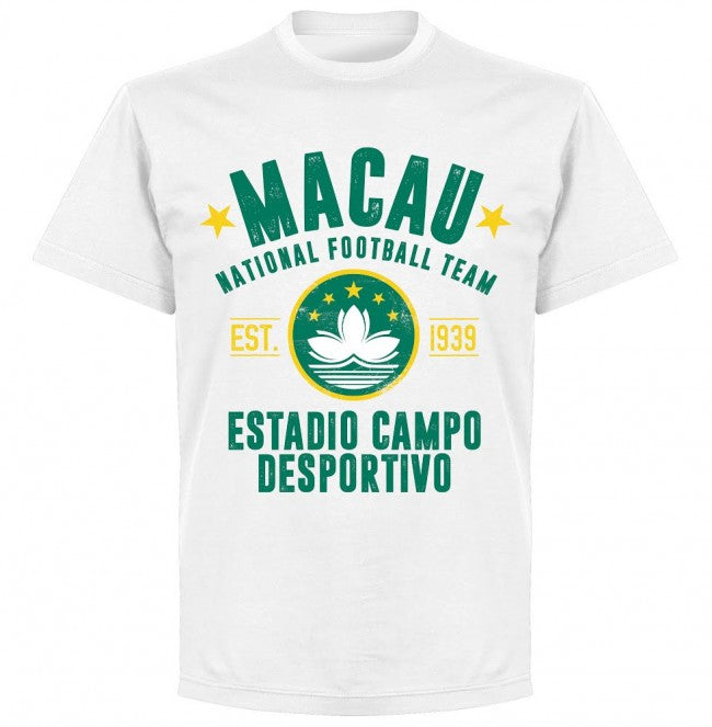 Macau Established T-shirt - White - Terrace Gear