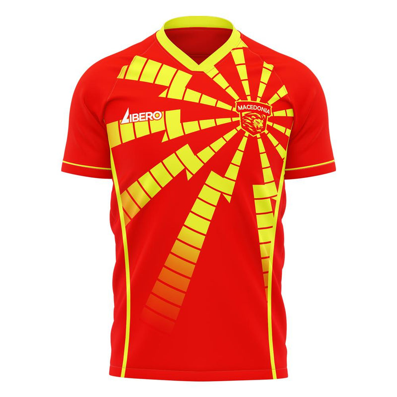 North Macedonia 2020-2021 Home Concept Shirt (Libero) (Your Name)