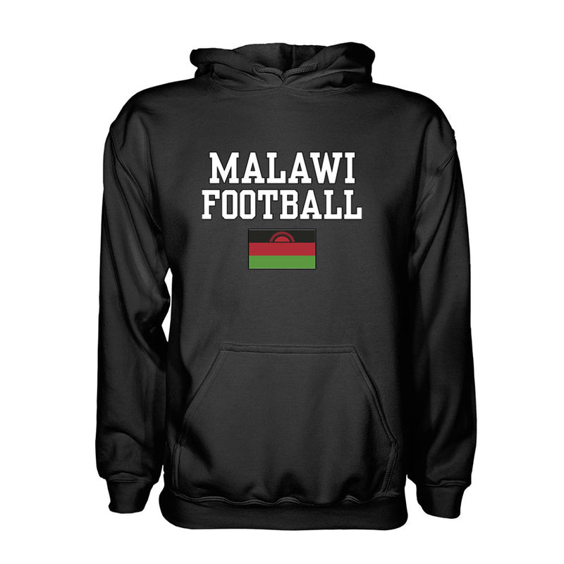 Malawi Football Hoodie - Black