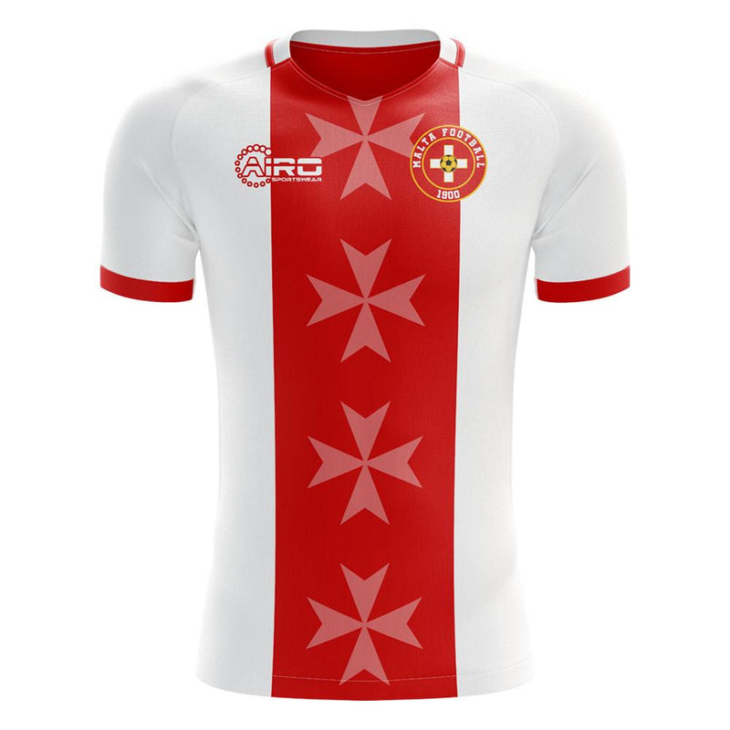 Malta 2020-2021 Home Concept Football Kit (Airo) - Kids (Long Sleeve)