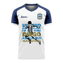 Diego Maradona Legend Of Our Time Tee (White) - Little Boys