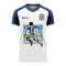 Diego Maradona Legend Of Our Time Tee (White) - Kids (Long Sleeve)