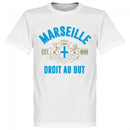 Marseille Established T-Shirt - White - Terrace Gear