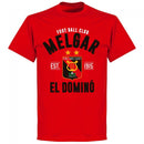 Melgar Established T-Shirt - Red - Terrace Gear