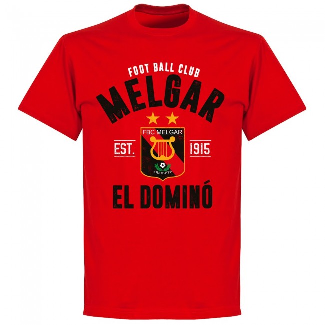 Melgar Established T-Shirt - Red - Terrace Gear