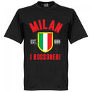 Milan Established T-Shirt - Black - Terrace Gear