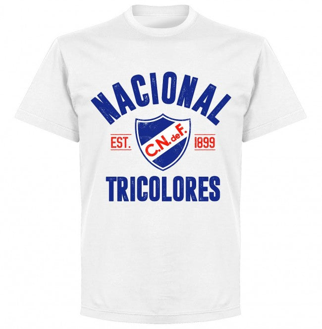 Nacional Established T-shirt - White - Terrace Gear