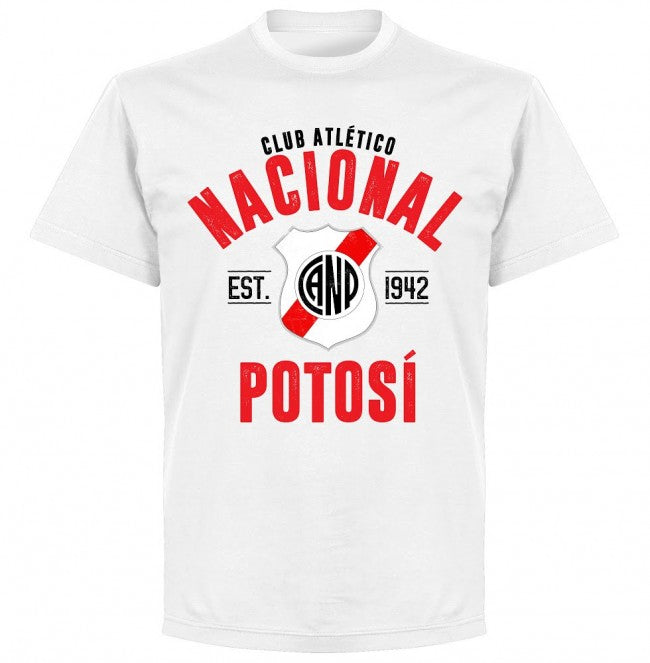 Nacional Potosí Established T-shirt - White - Terrace Gear