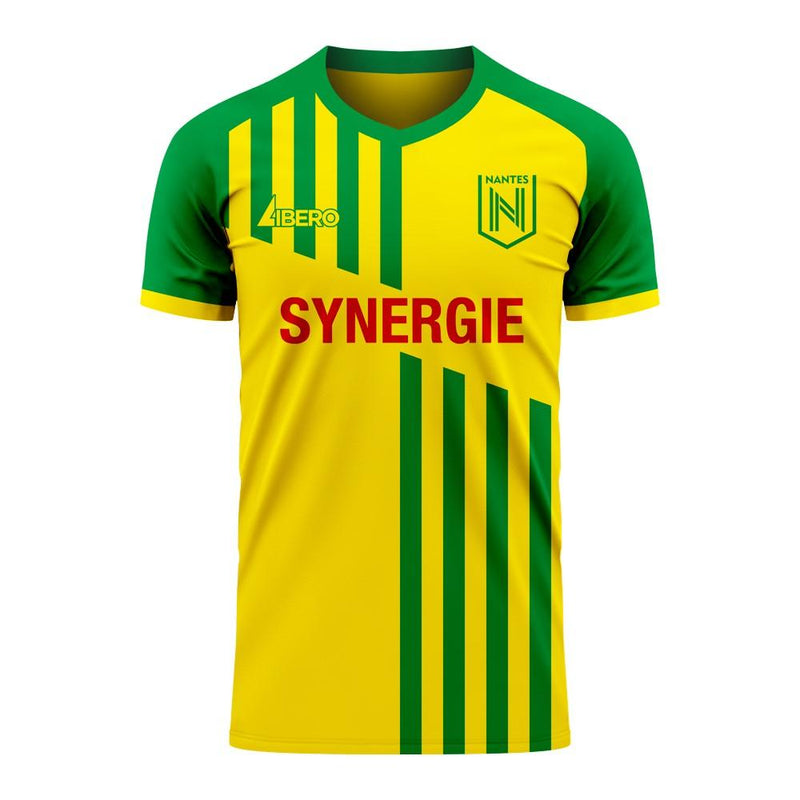Nantes 2020-2021 Home Concept Football Kit (Libero) - Adult Long Sleeve