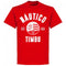 Nautico Established T-Shirt - Red - Terrace Gear