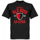 Newells Old Boys Established T-Shirt - Black - Terrace Gear