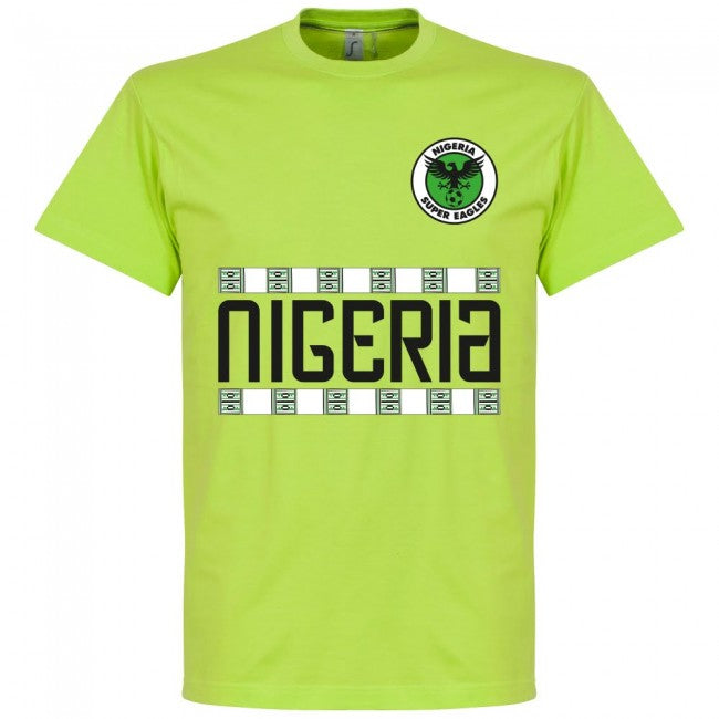 Nigeria Team T-Shirt - Light Green