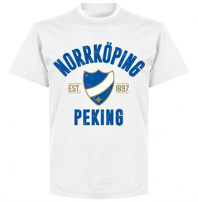 Norrkoping Established T-shirt - White - Terrace Gear