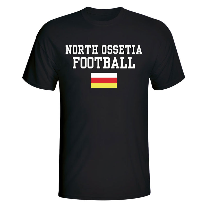 North Ossetia Football T-Shirt - Black