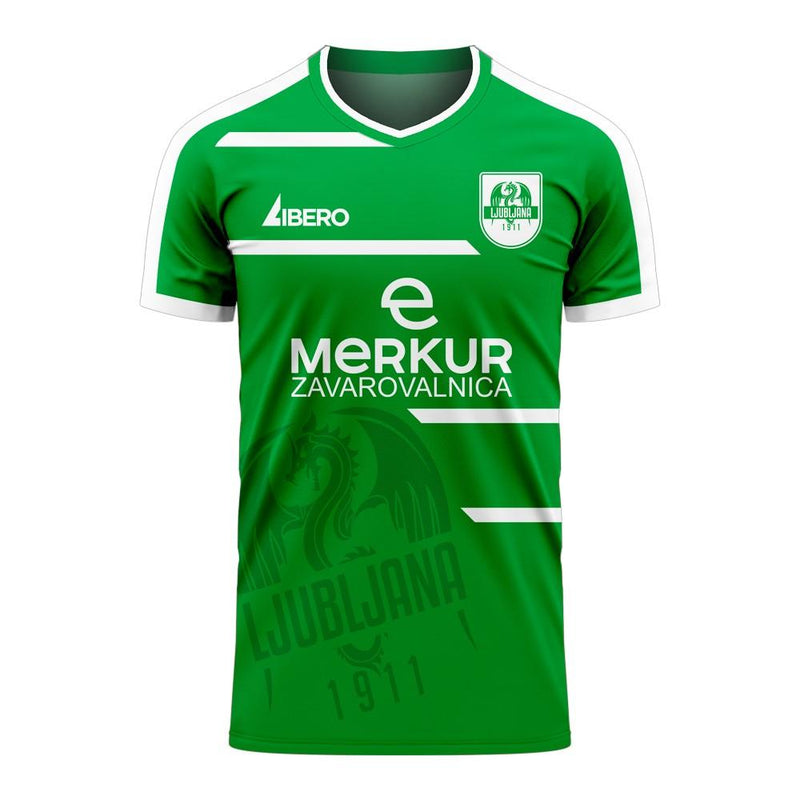 Olimpija Ljubljana 2020-2021 Home Concept Kit (Libero) - Kids (Long Sleeve)