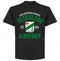 Oriente Petrolero Established T-Shirt - Black - Terrace Gear